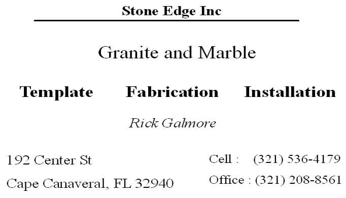 Stones and rocks